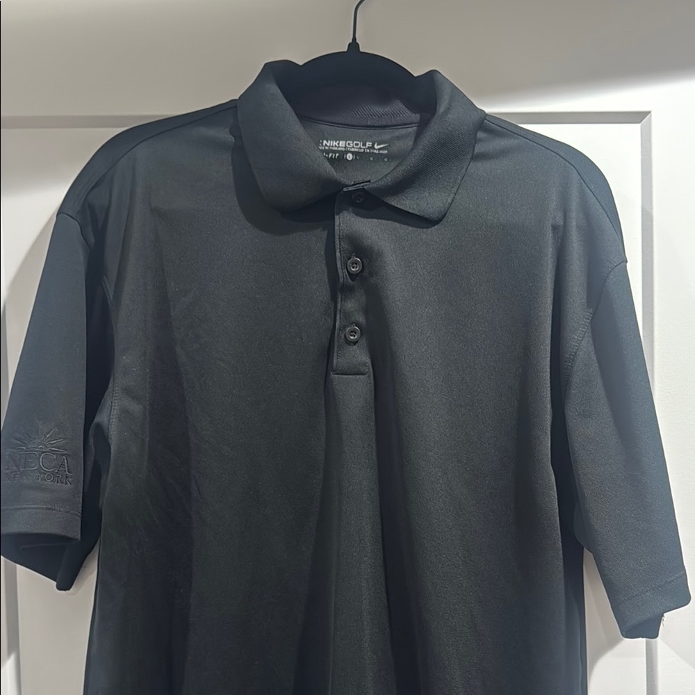 Nike Black Performance Polo Shirt
